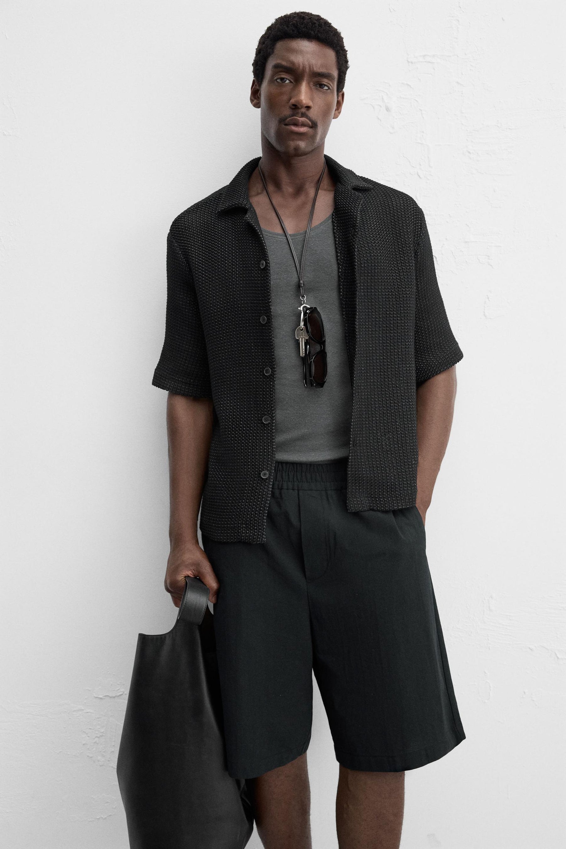 RELAXED FIT COTTON BERMUDA SHORTS - Image 5