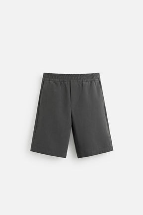 RELAXED FIT COTTON BERMUDA SHORTS - Image 6