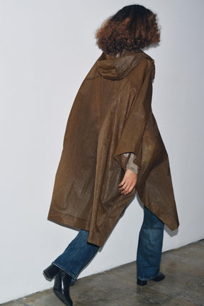OVERSIZE HOODED CAPE RAINCOAT ZW COLLECTION - Image 3