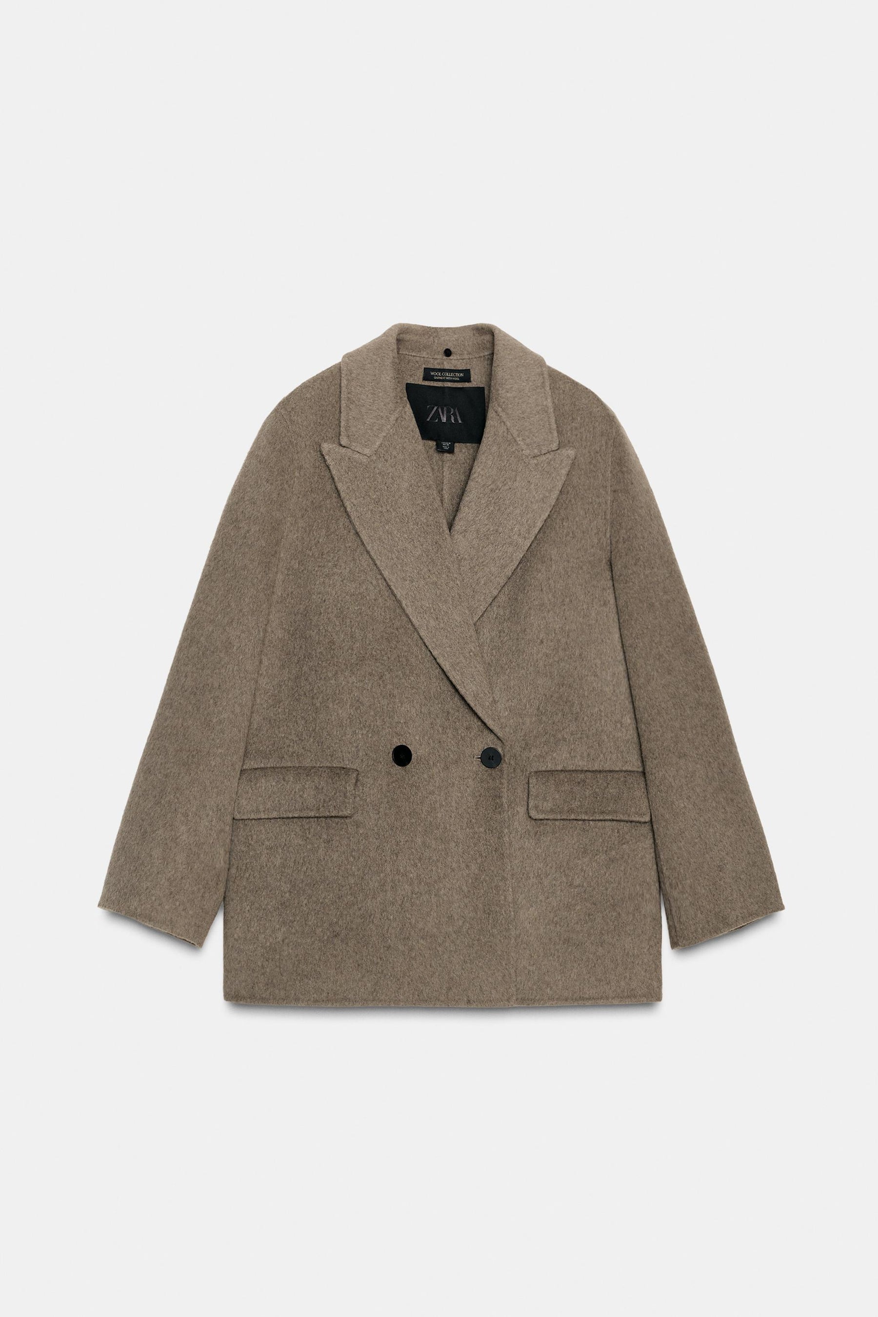 Kunstpelz aus Wollmischgewebe