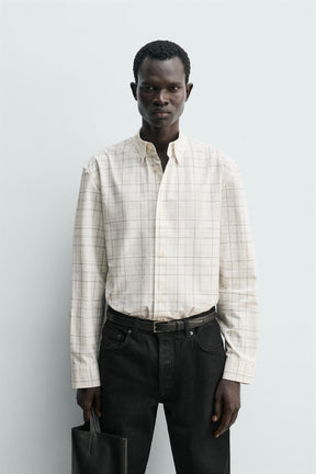 Hemd mit lockerer Passform