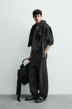 FLUID TEXTURED SHIRT - Image 4