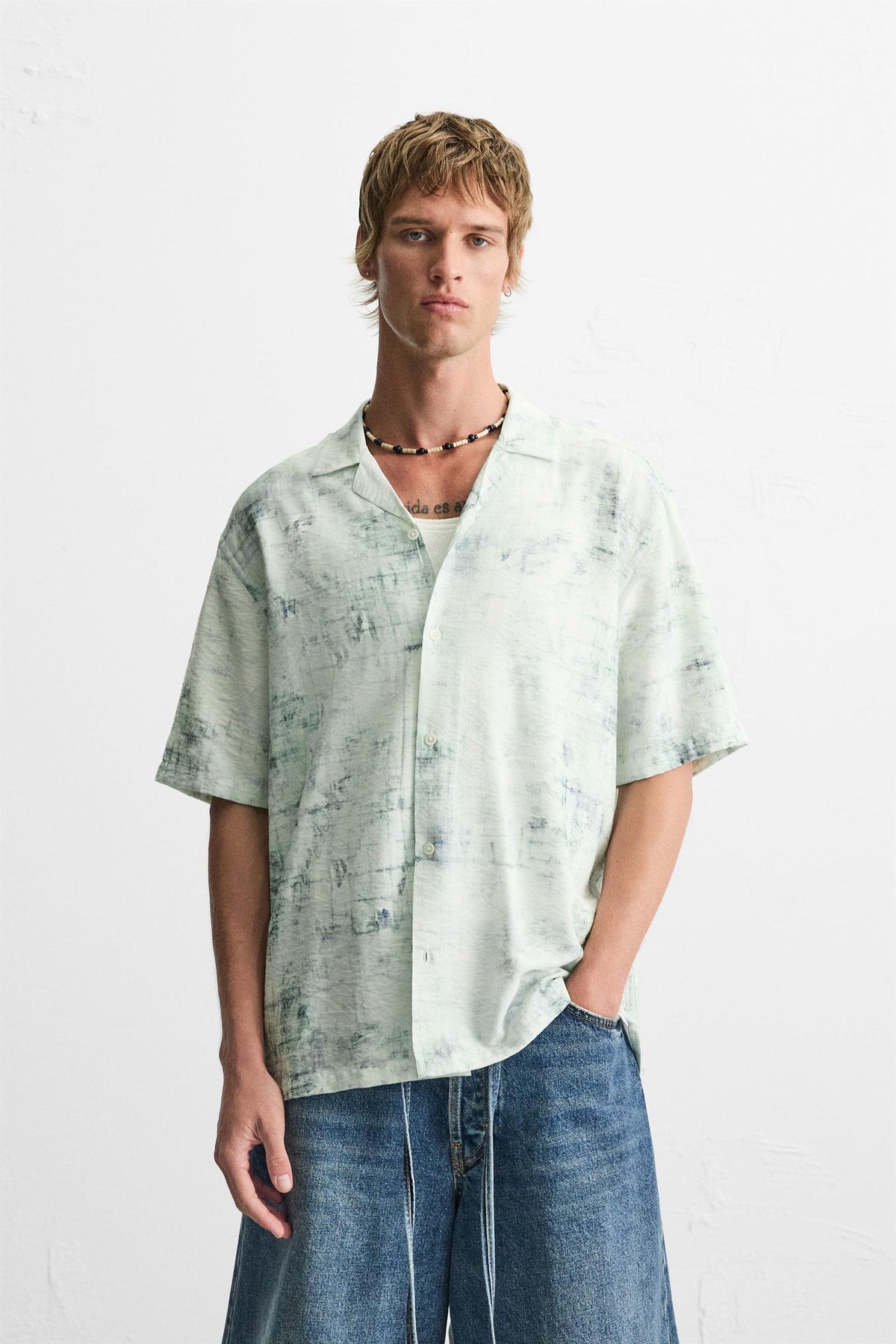 ABSTRACT PRINT SHIRT - Image 2