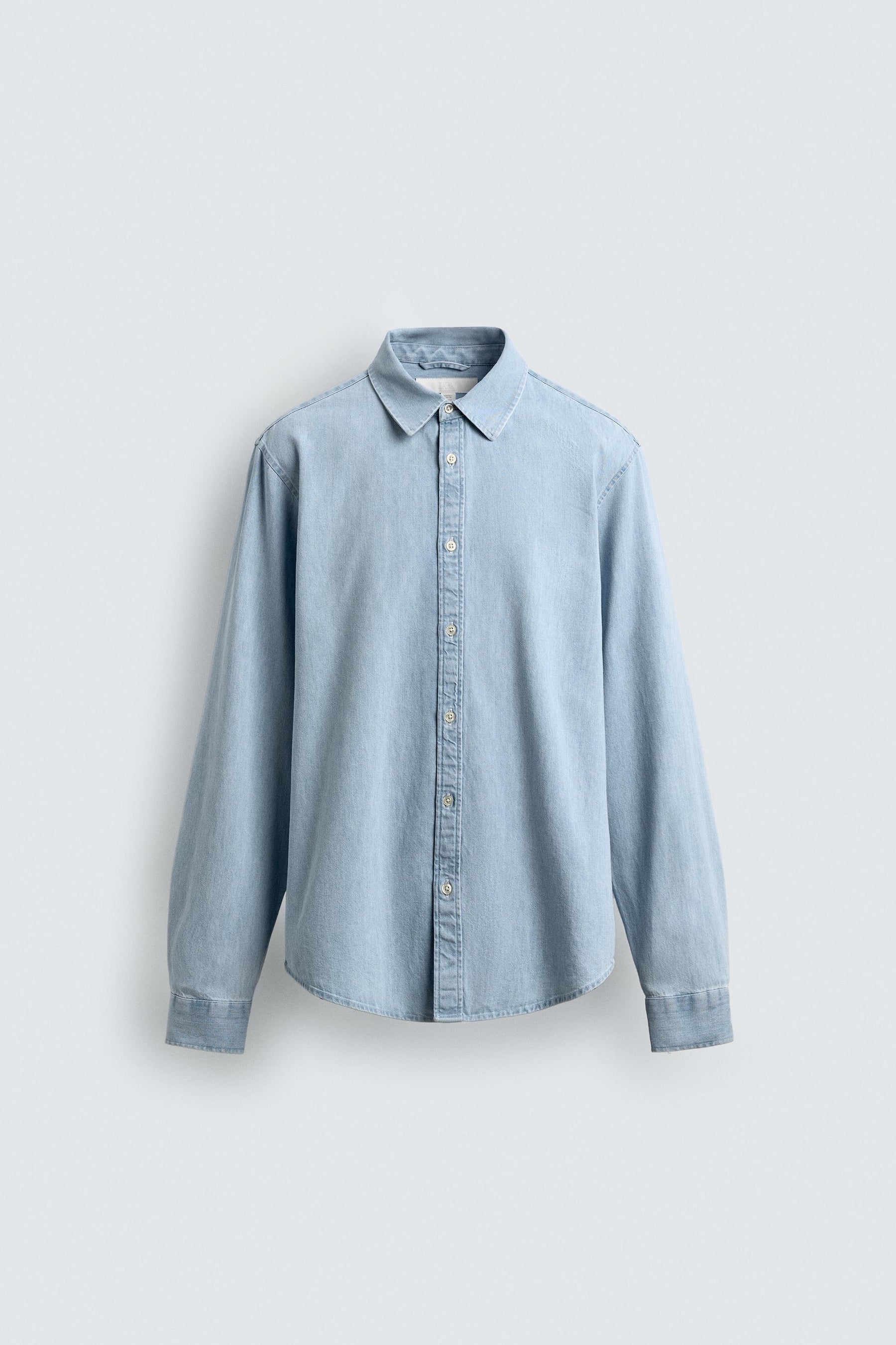 WASHED DENIM SHIRT - Image 6