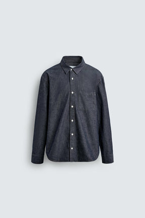 RELAXED FIT DENIM SHIRT - Image 8