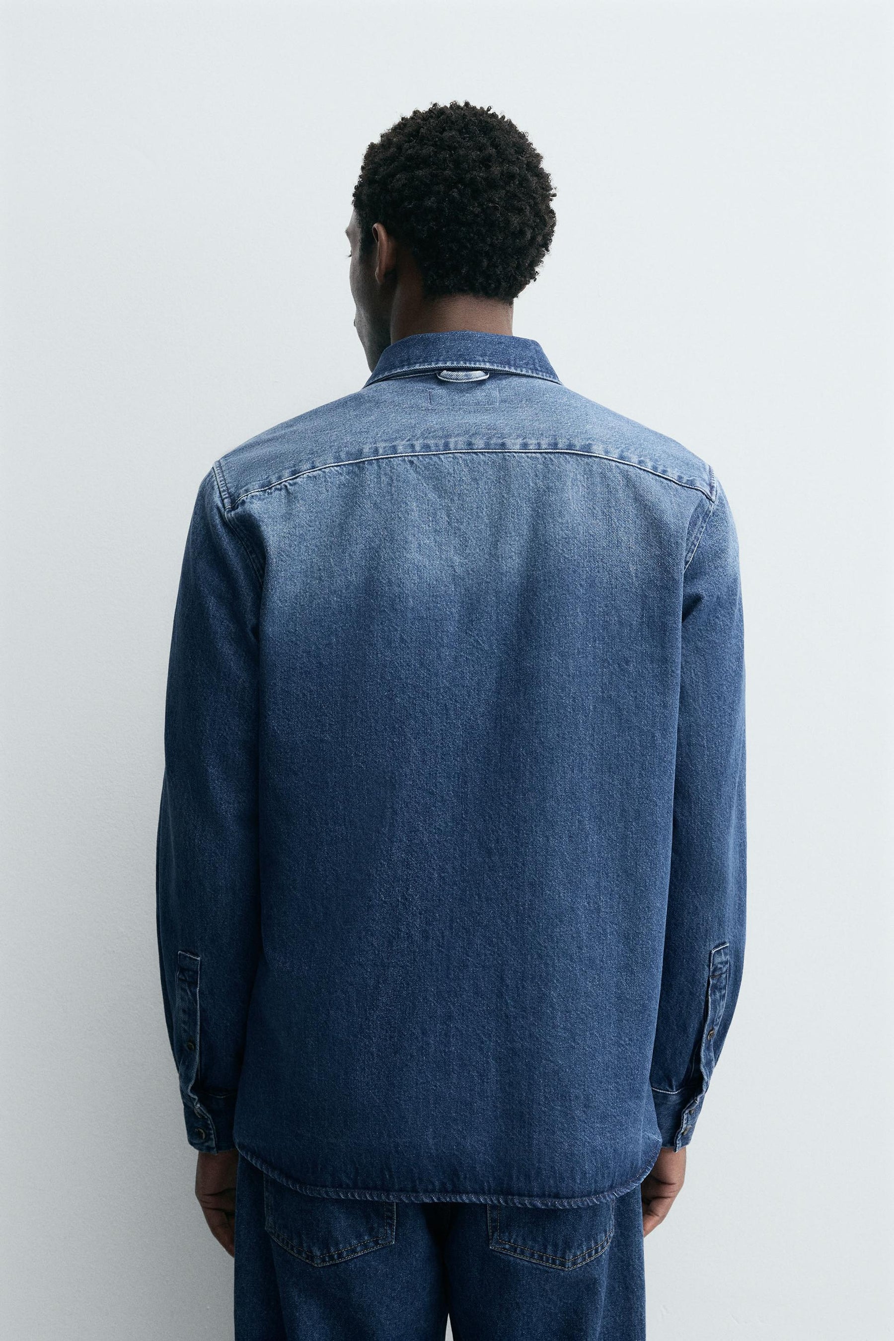 WASHED DENIM SHIRT - Image 3