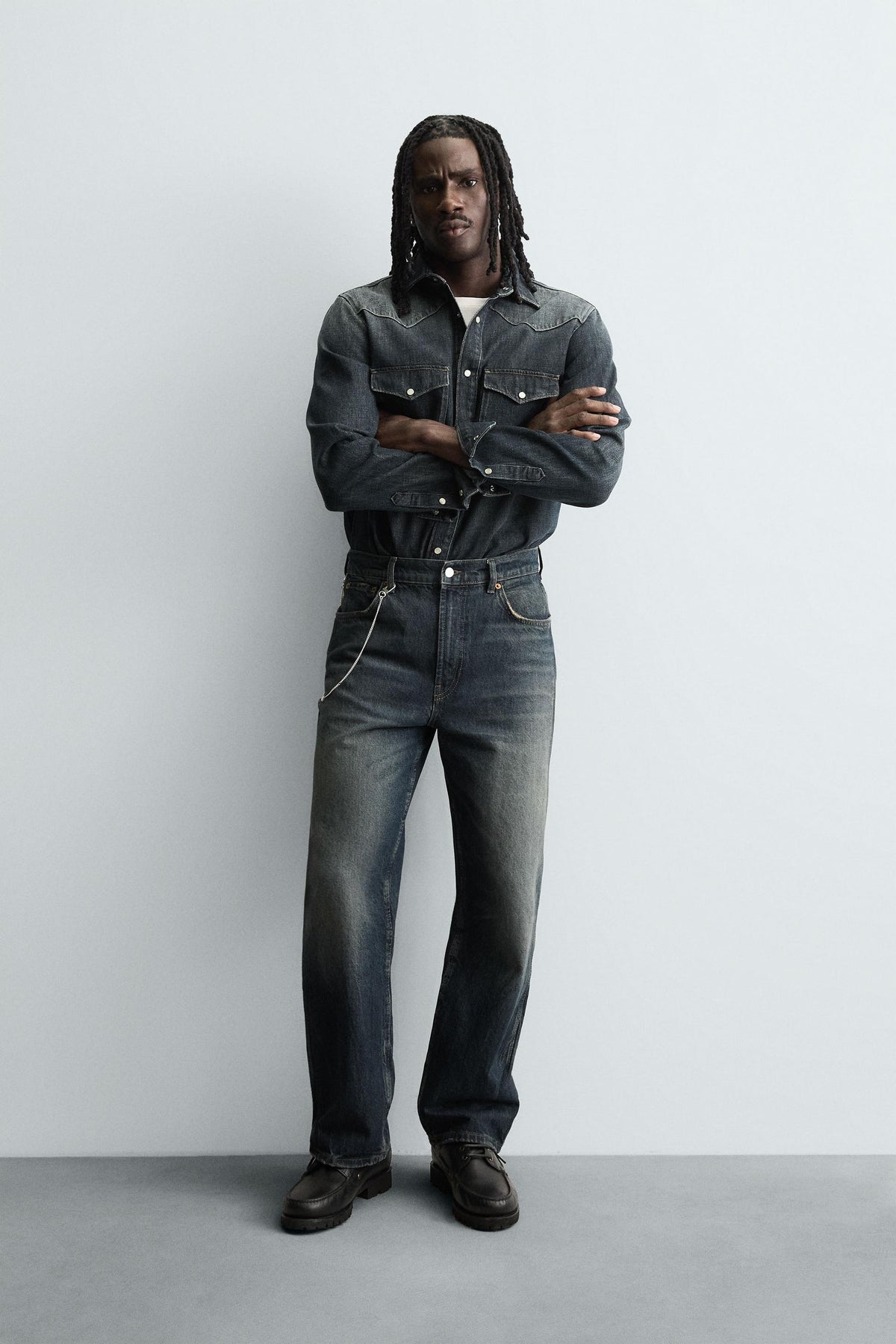 WESTERN DENIM SHIRT - Image 1