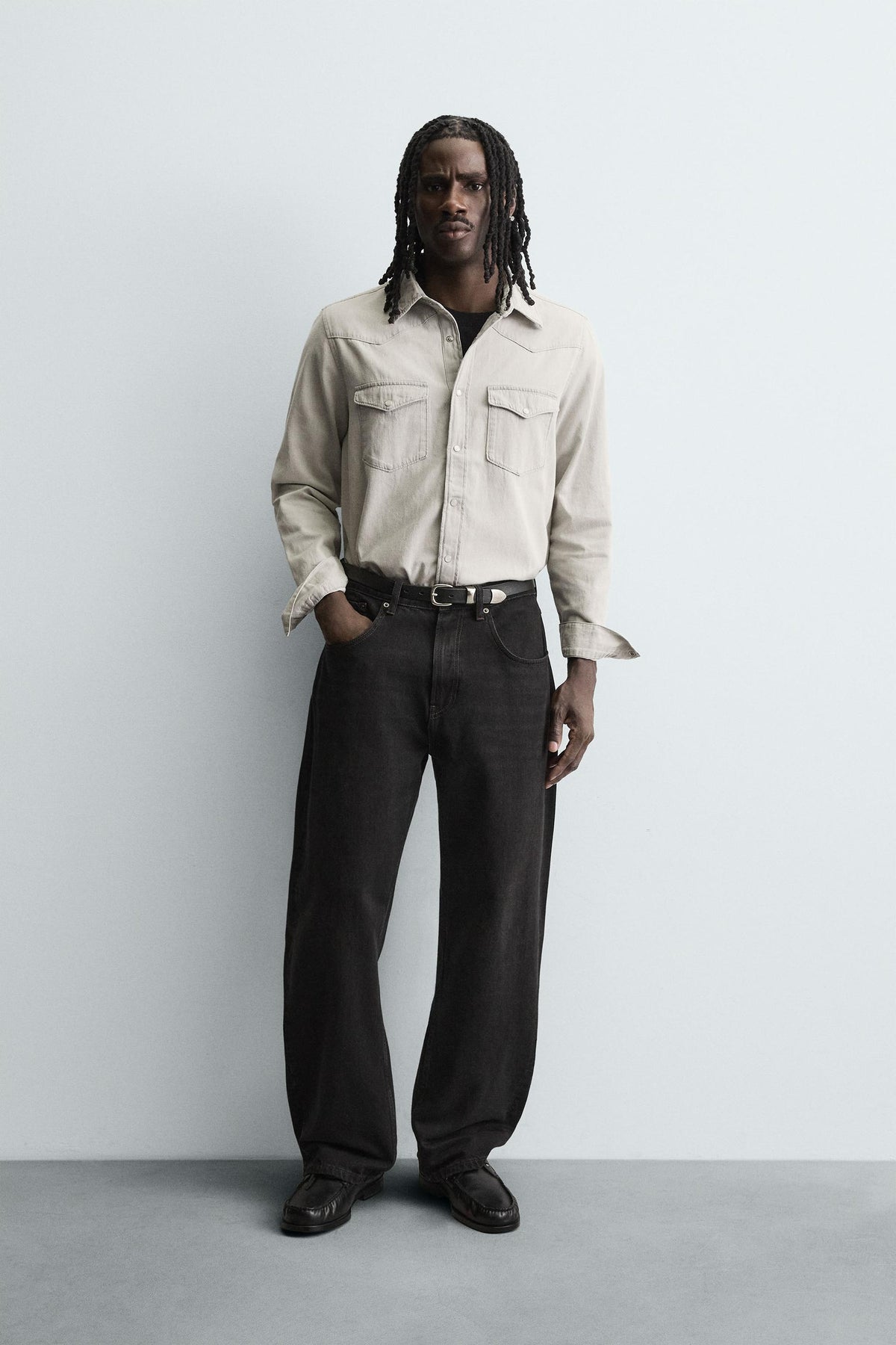 WESTERN DENIM SHIRT - Image 1