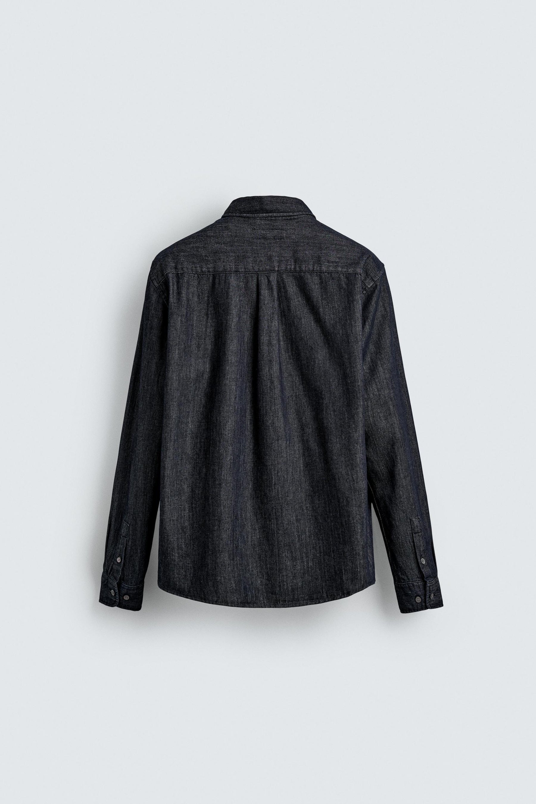 REGULAR FIT DENIM SHIRT - Image 8