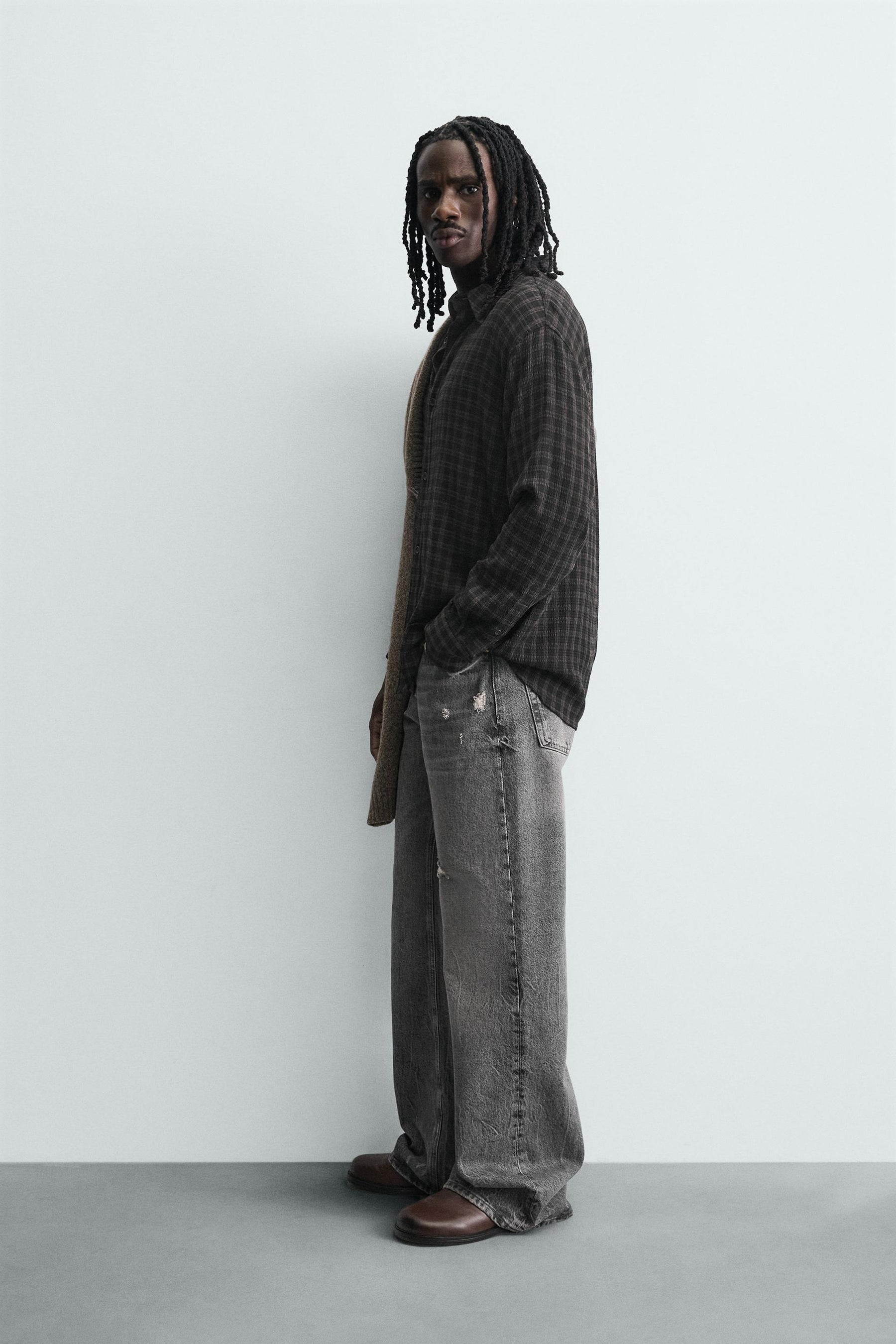 Hemd mit lockerer Passform