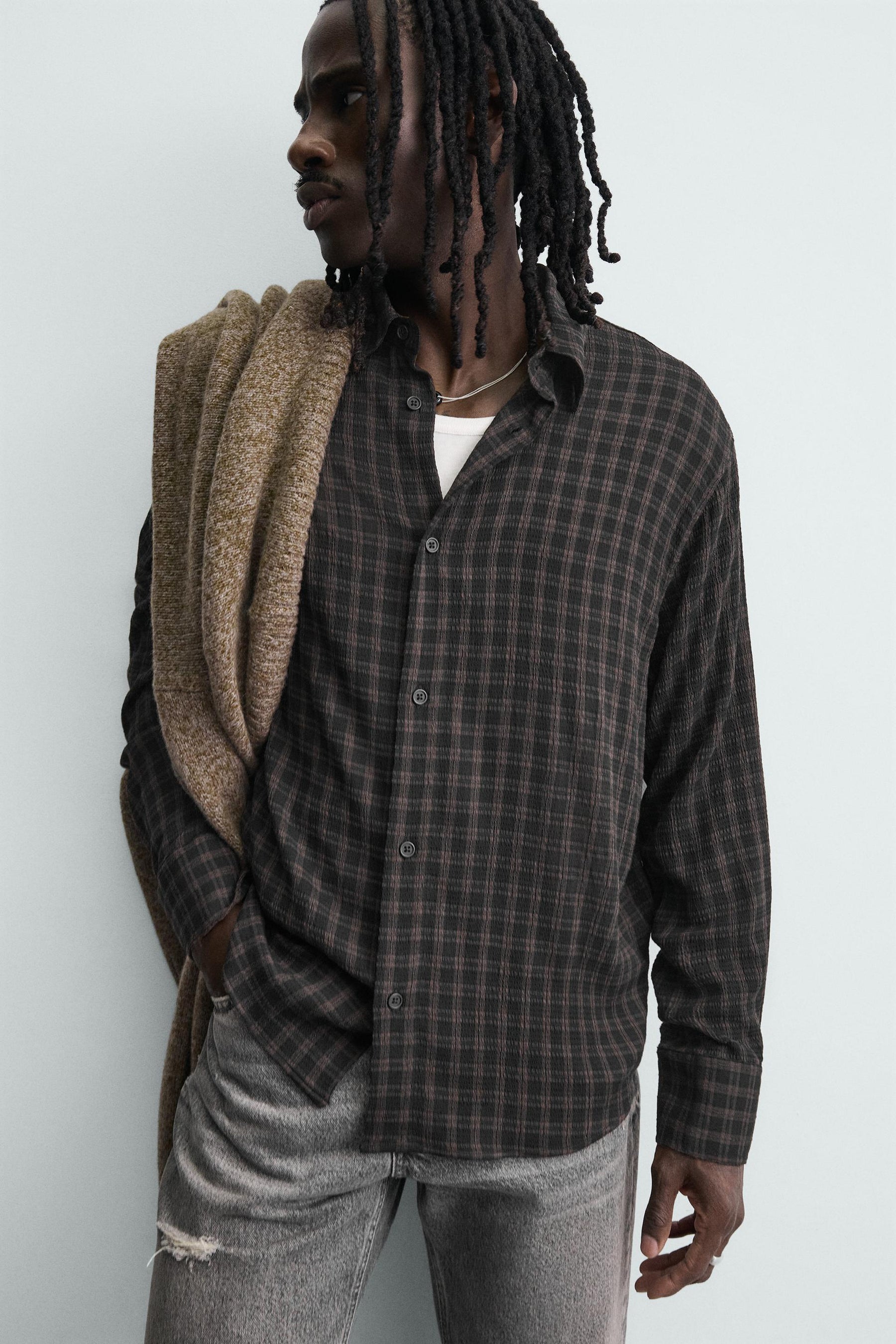 Hemd mit lockerer Passform