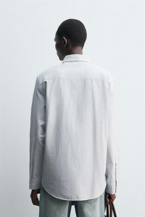 STRIPED OXFORD SHIRT - Image 3