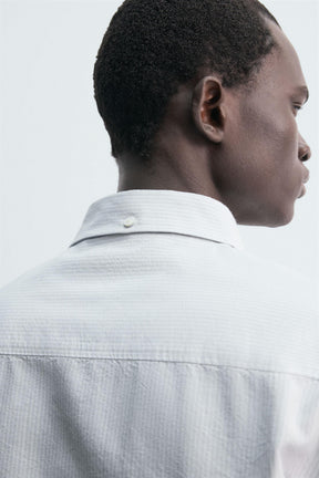 STRIPED OXFORD SHIRT - Image 7