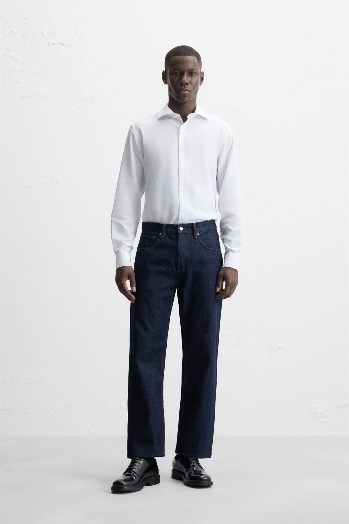 EASY CARE TEXTURED SHIRT - Image 1