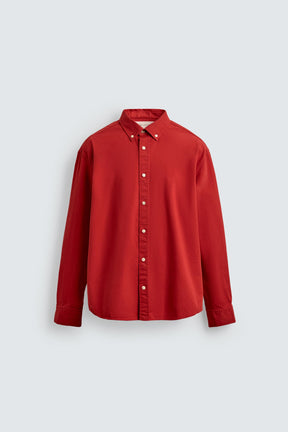 COMPACT COTTON RELAXED FIT SHIRT - Image 7