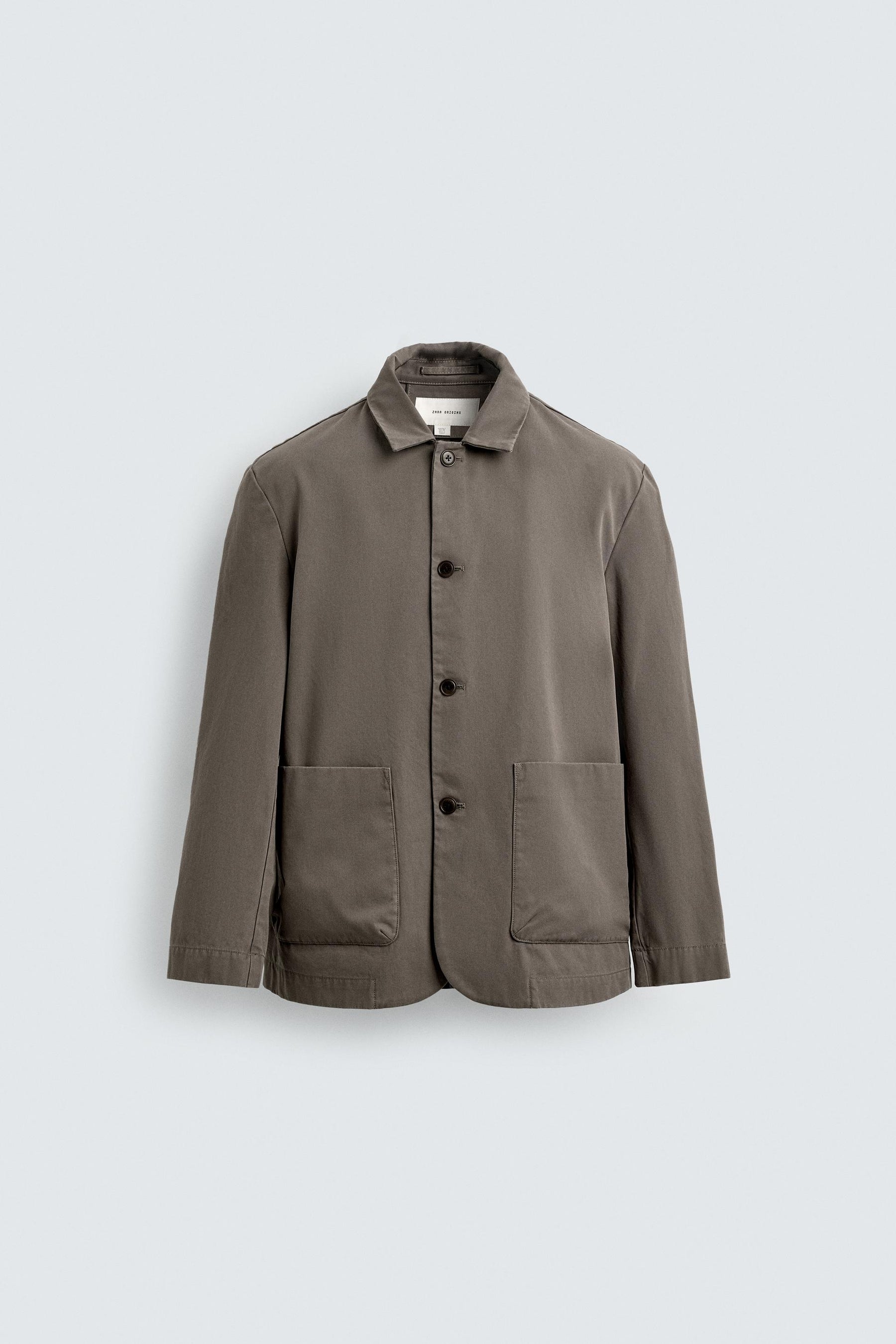 COTTON RELAXED FIT BLAZER - Image 7