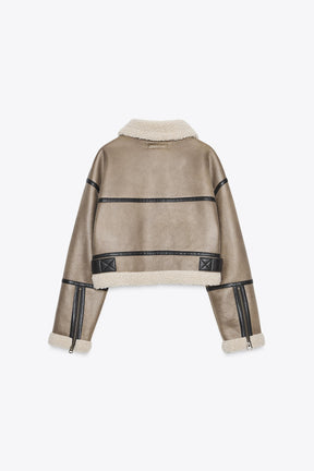 Doppelseitige Kurzjacke