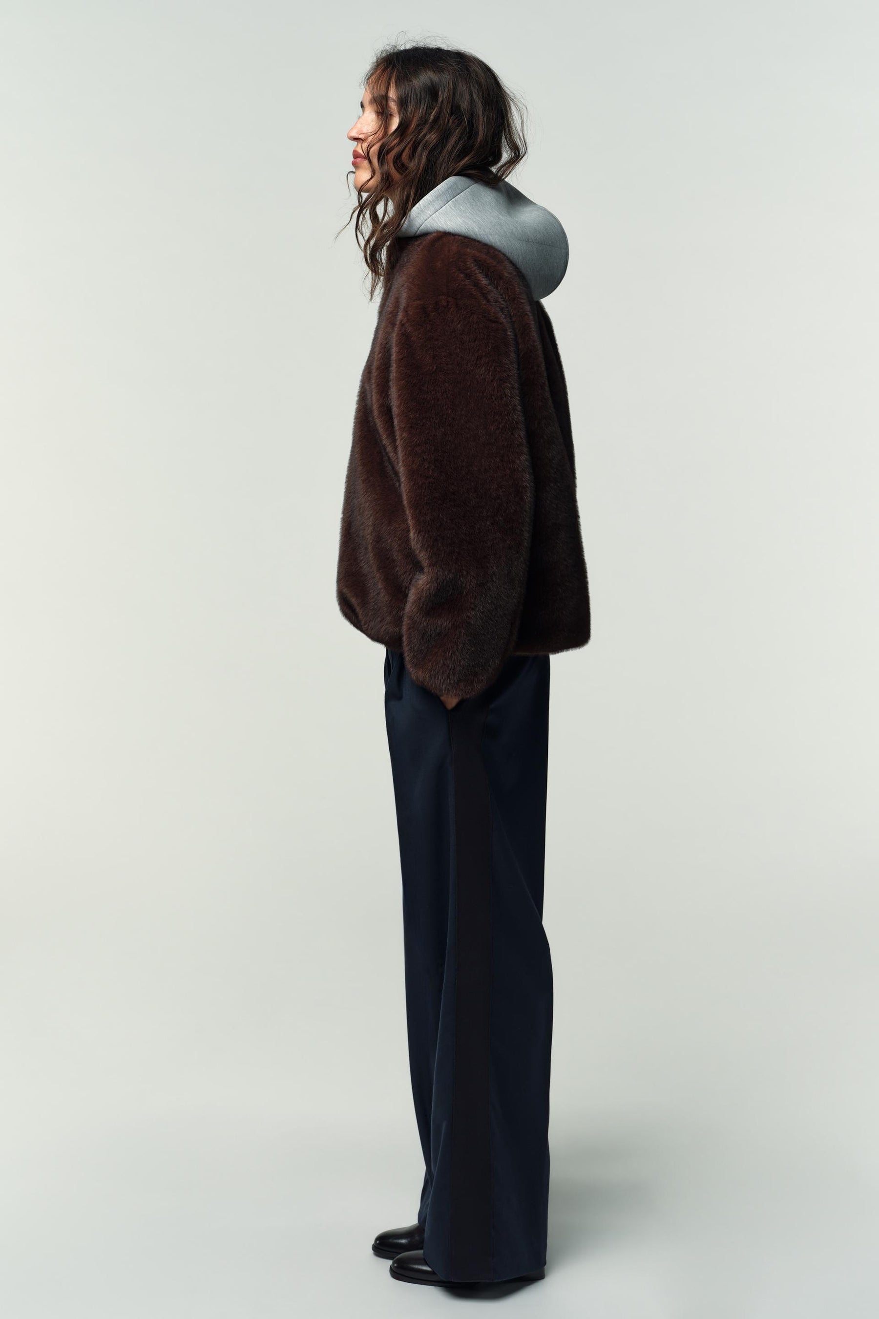 Kontrast-Bomberjacke