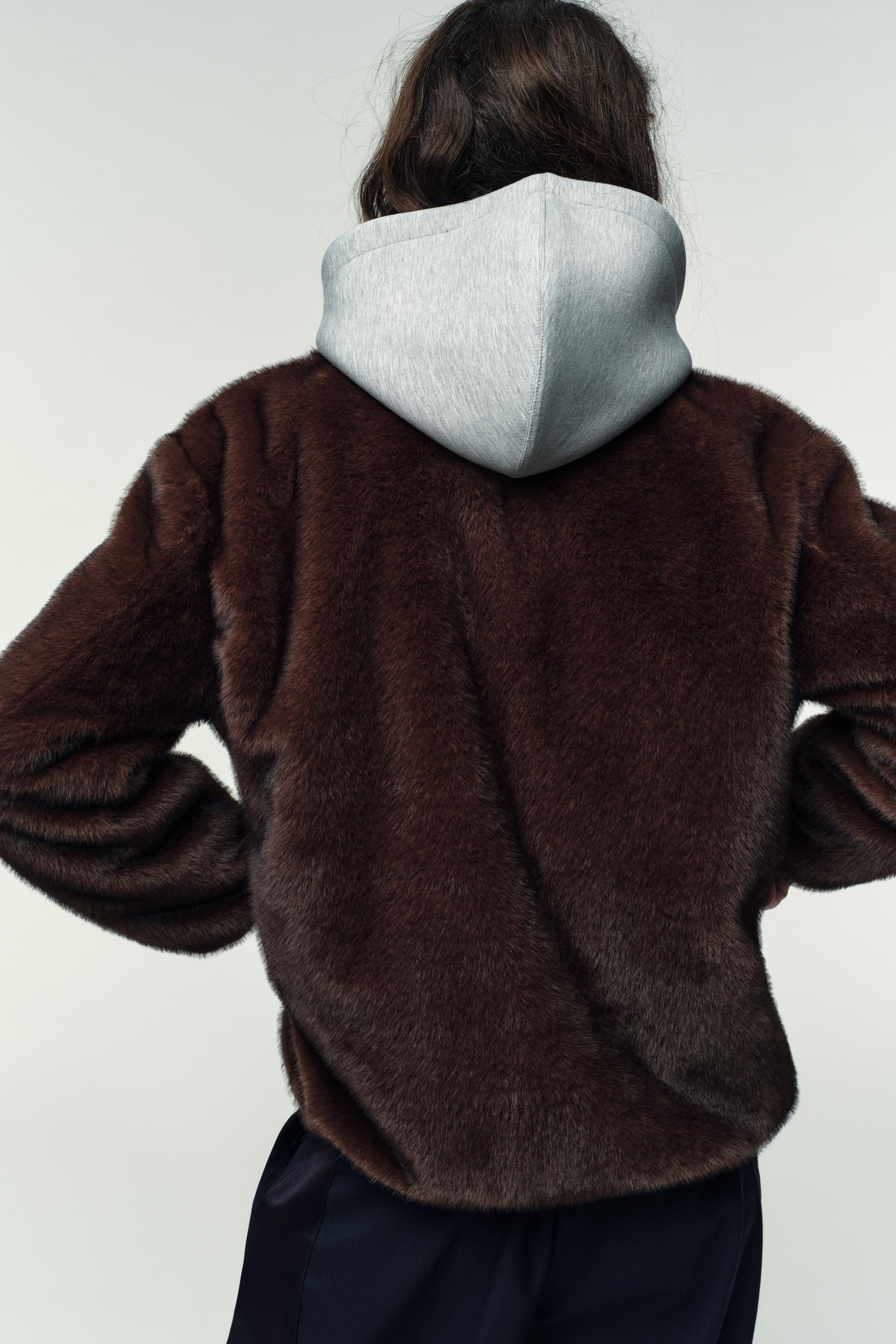 Kontrast-Bomberjacke