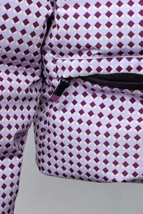 Geometric Down Puffer Jacket - Image 8