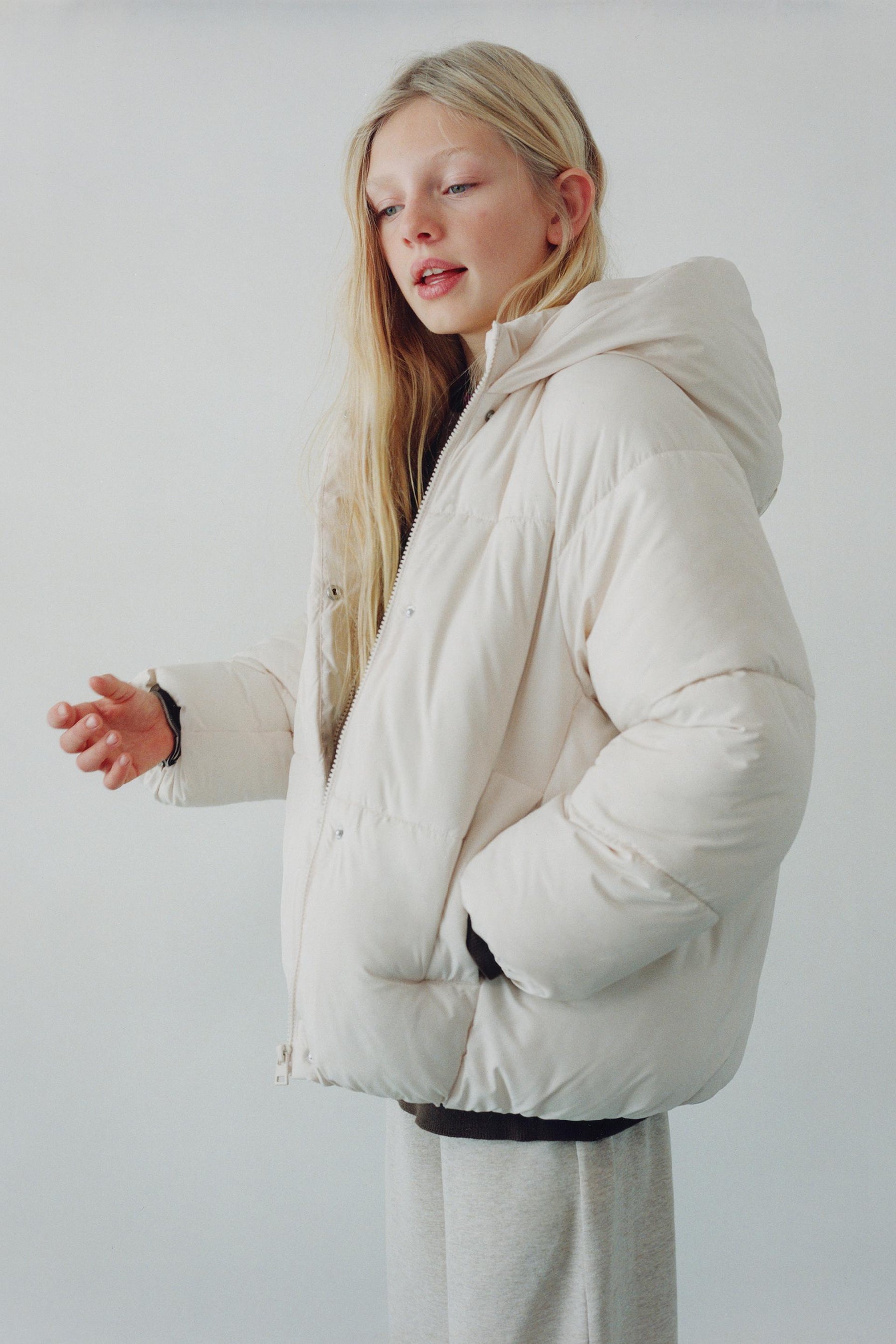 HOODED PADDED JACKET - Image 2