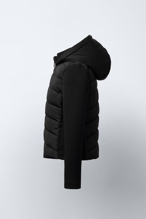 NEOPRENE-EFFECT SLEEVE PADDED JACKET - Image 3