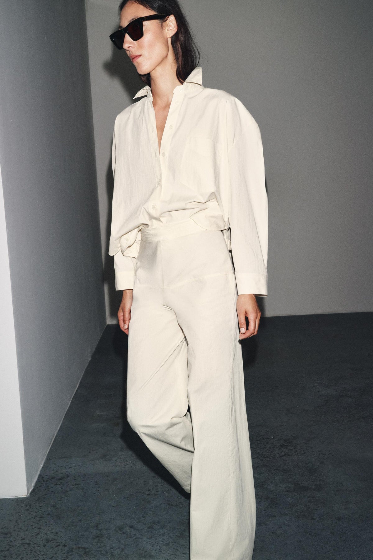 Hose mit Reißverschluss hinten