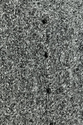 Strickjacke mit Puffärmeln