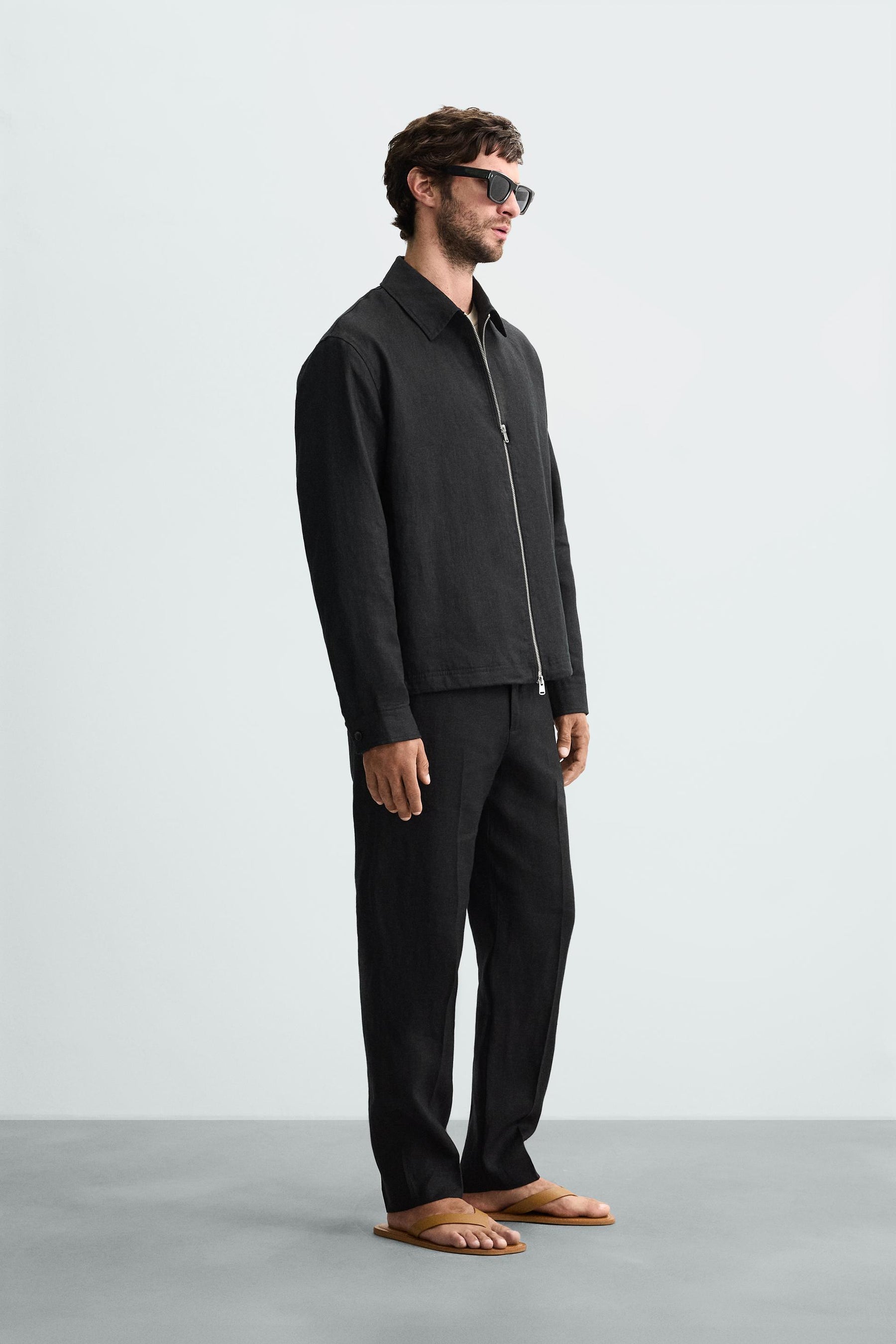 LINEN OVERSHIRT - Image 4