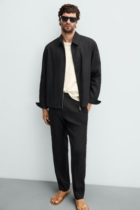LINEN OVERSHIRT - Image 6