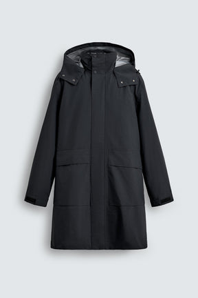 WATER-REPELLENT DETACHABLE TECHNICAL PARKA - Image 10