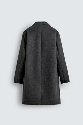 REGULAR FIT WOOL COAT - Image 8