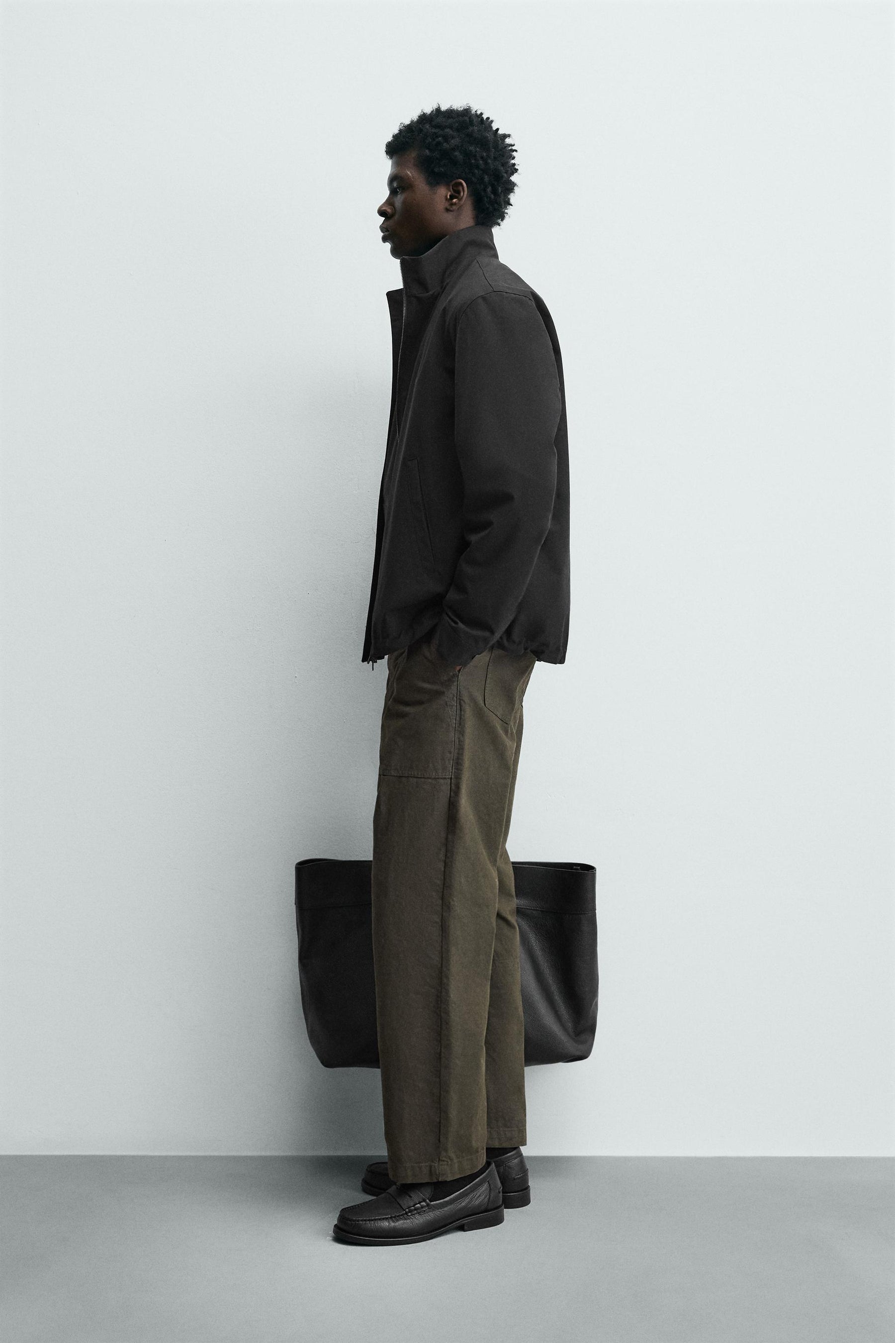 LIGHTWEIGHT REGULAR FIT OVERSHIRT - Image 4