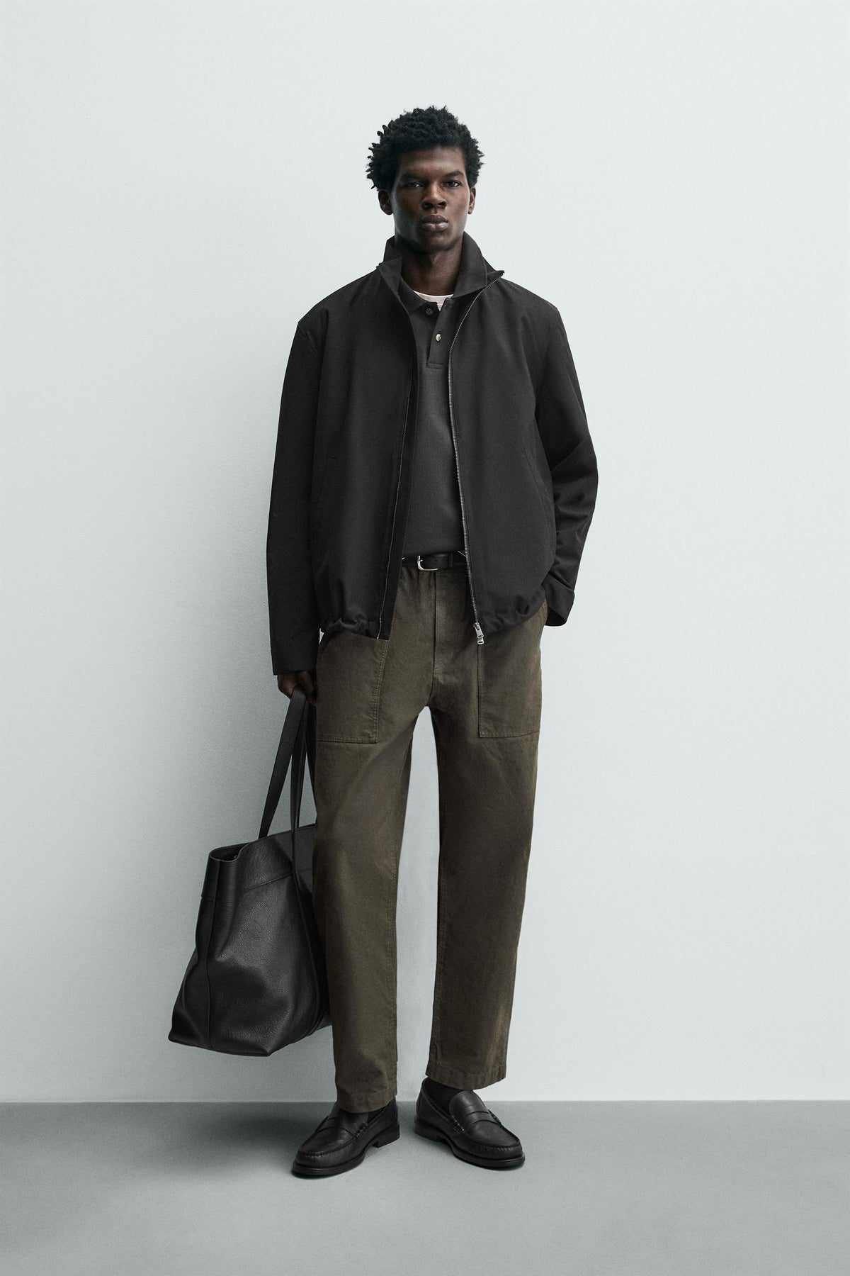 LIGHTWEIGHT REGULAR FIT OVERSHIRT - Image 1