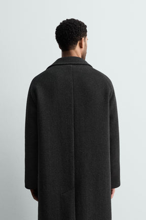 WOOL COAT WITH POCKETS - Image 3