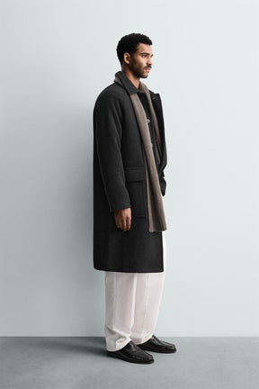 WOOL COAT WITH POCKETS - Image 4
