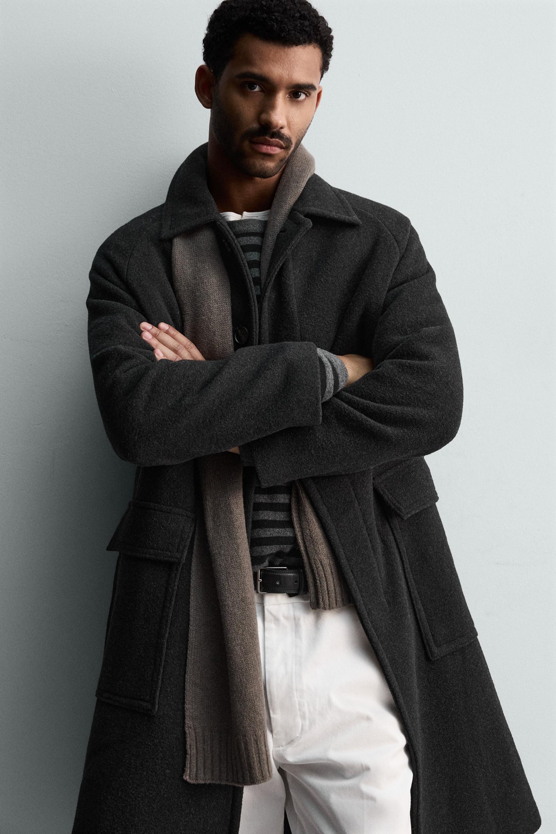 WOOL COAT WITH POCKETS - Image 5