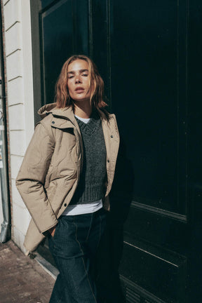 Wasserabweisende Steppjacke