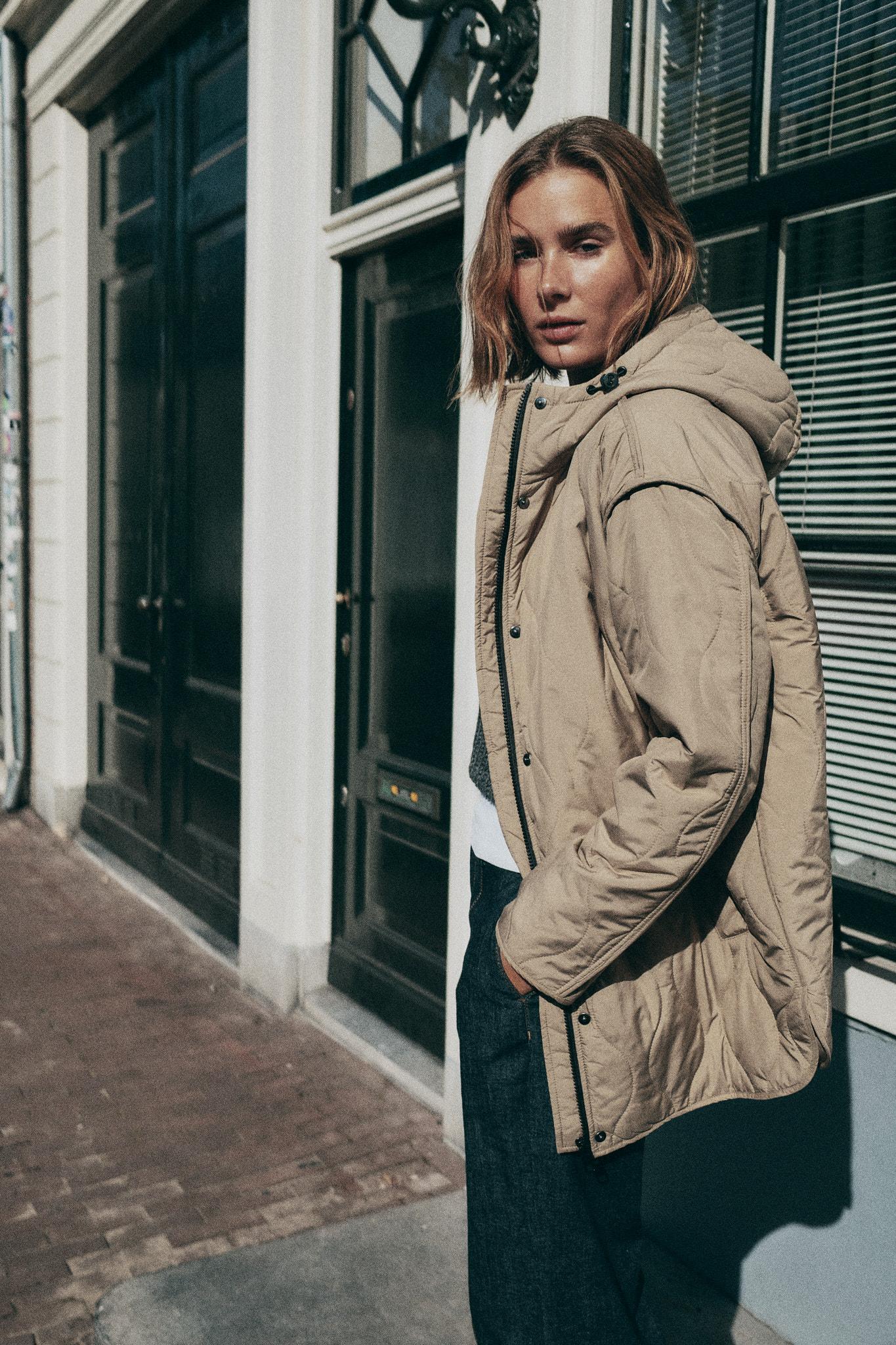 Wasserabweisende Steppjacke