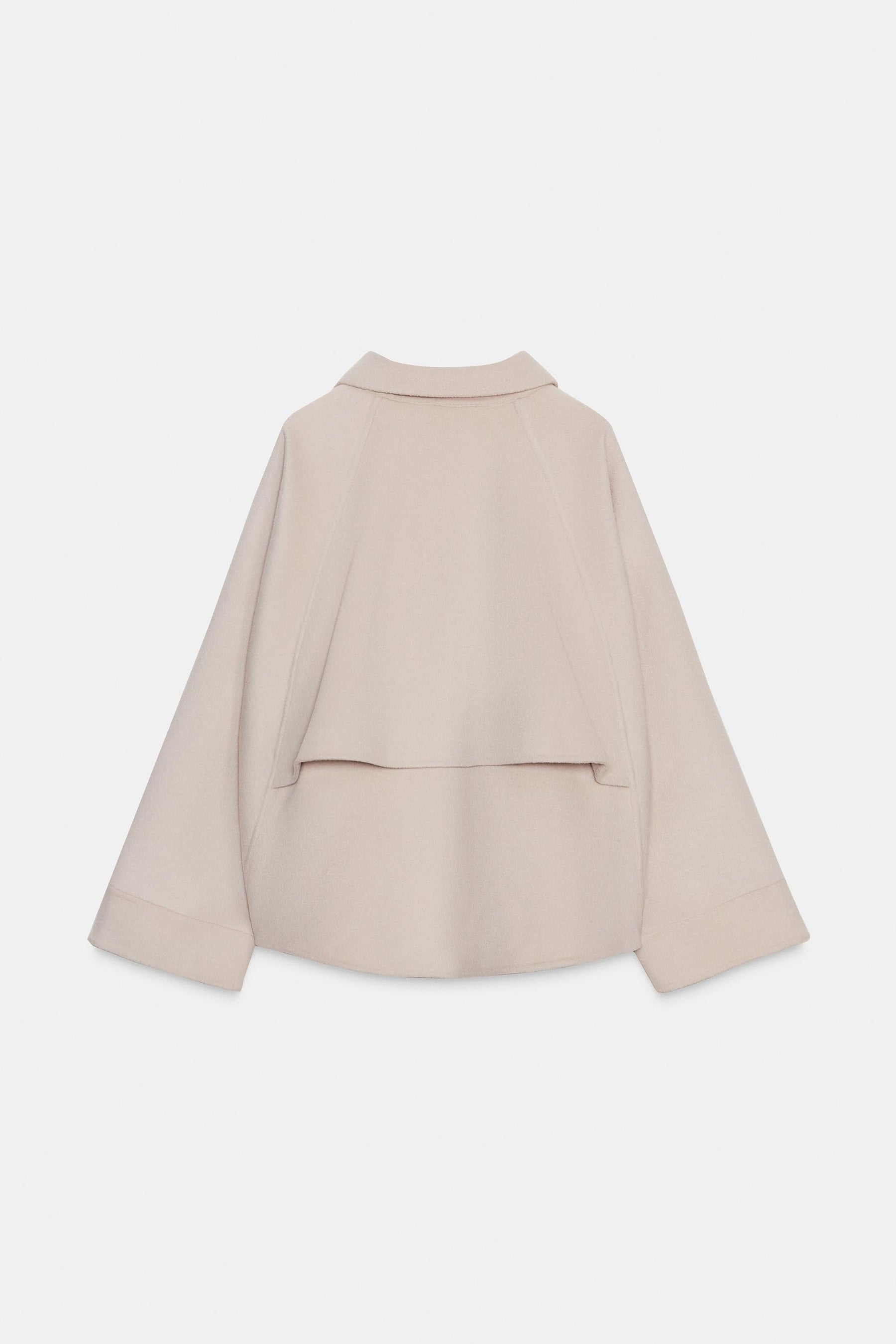 Wolljacke mit Reißverschluss