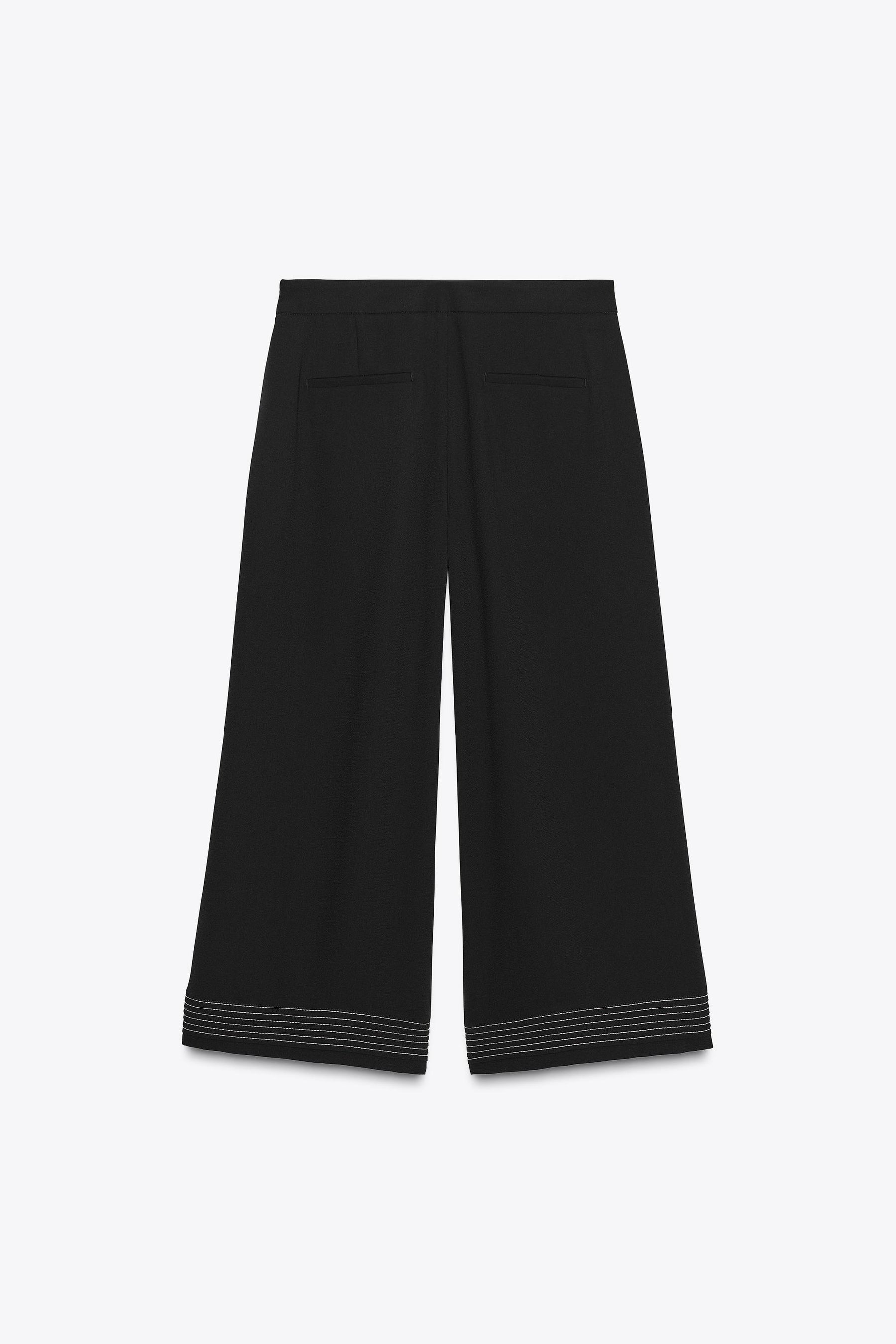 Plissierte Culotte-Hosen