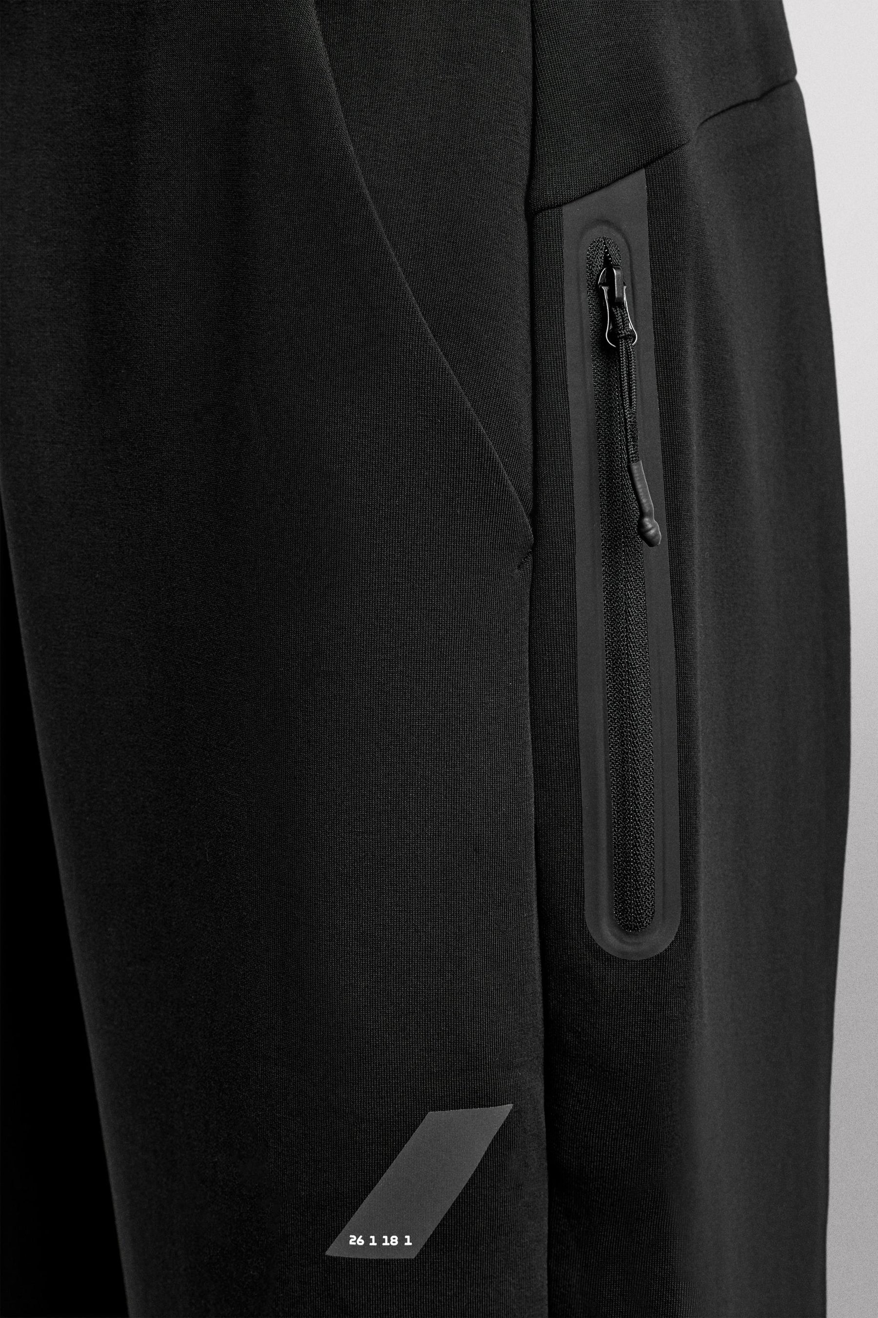 Funktionsjogginghose mit Reißverschluss