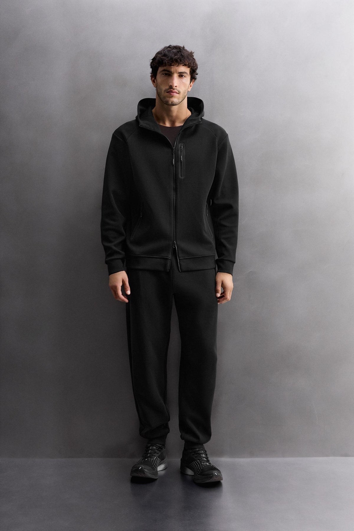 Funktionsjogginghose mit Reißverschluss