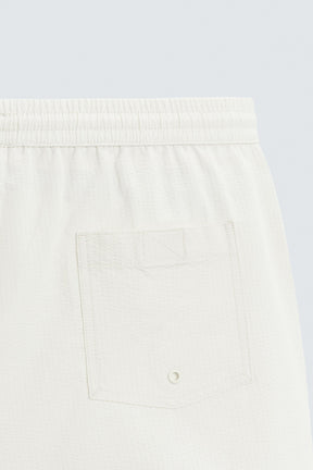 SEERSUCKER MID-LENGTH SWIMMING TRUNKS - Image 10