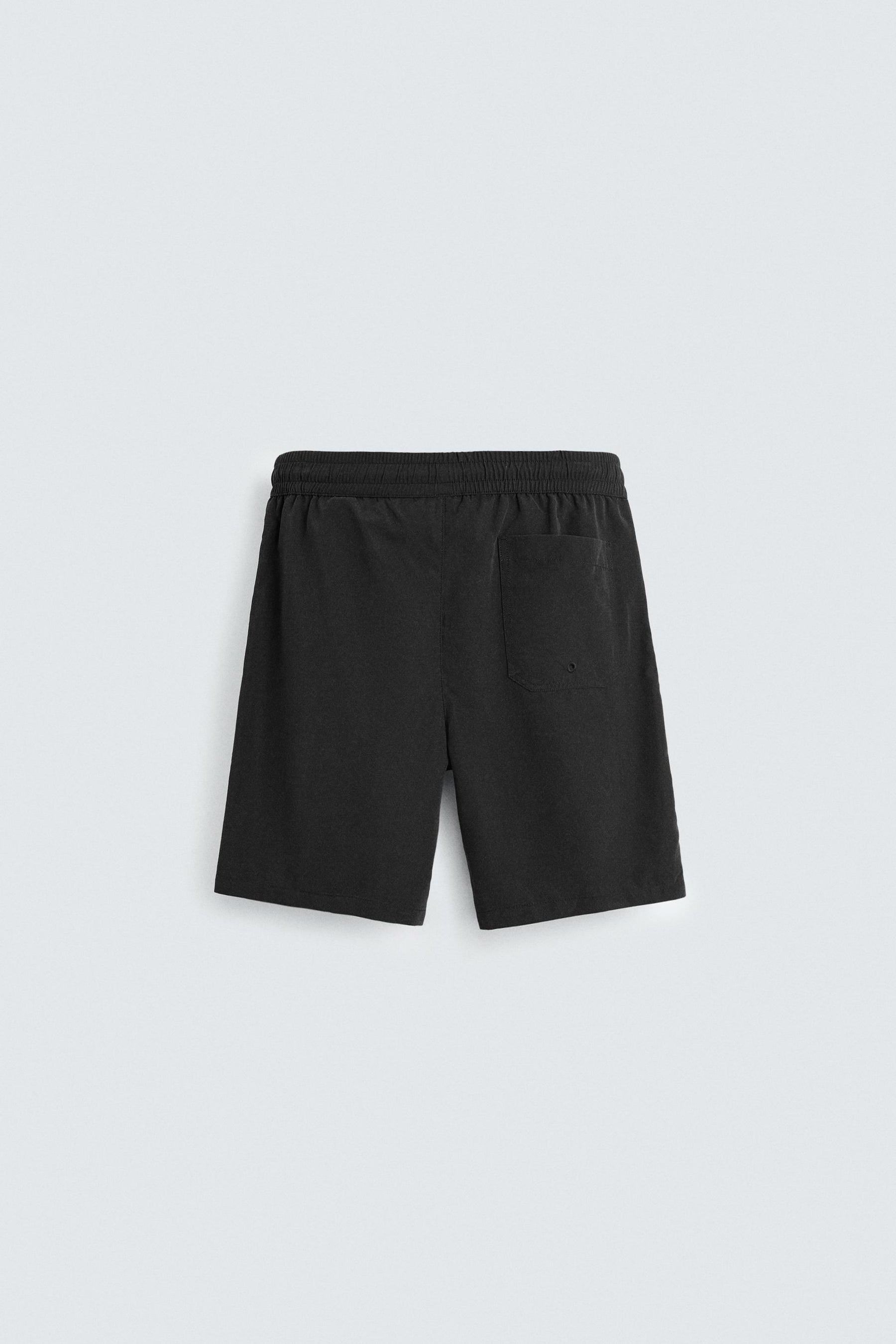 BASIC LONG SWIMMING TRUNKS - Image 2