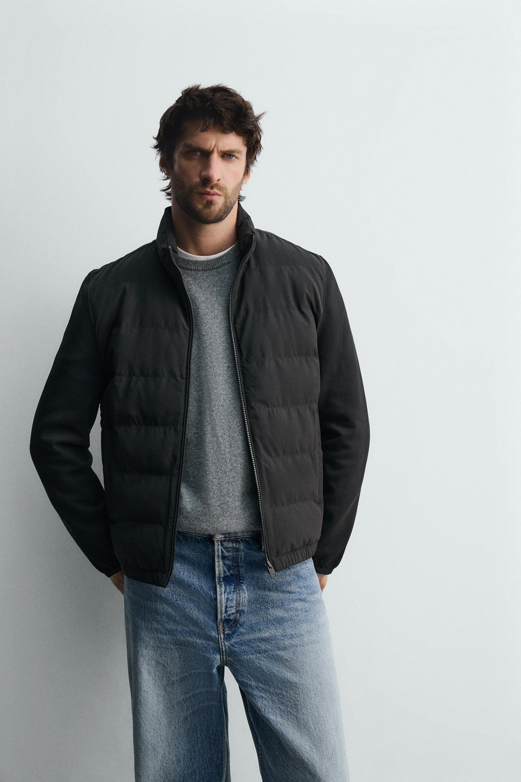 COMBINED QUILTED JACKET - Image 5
