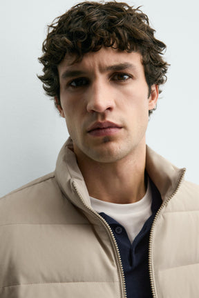 Kombinierte Steppjacke