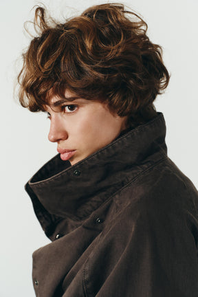 Baumwolljacke mit Gürtel