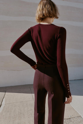 EINFACHER STRICKPULLOVER