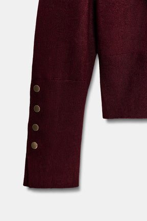 EINFACHER STRICKPULLOVER